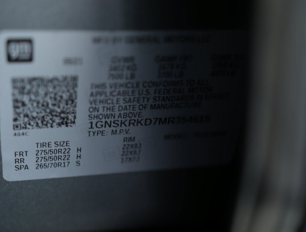 Used 2021 Chevrolet Tahoe RST w/ Luxury Package AWD/4WD image 44