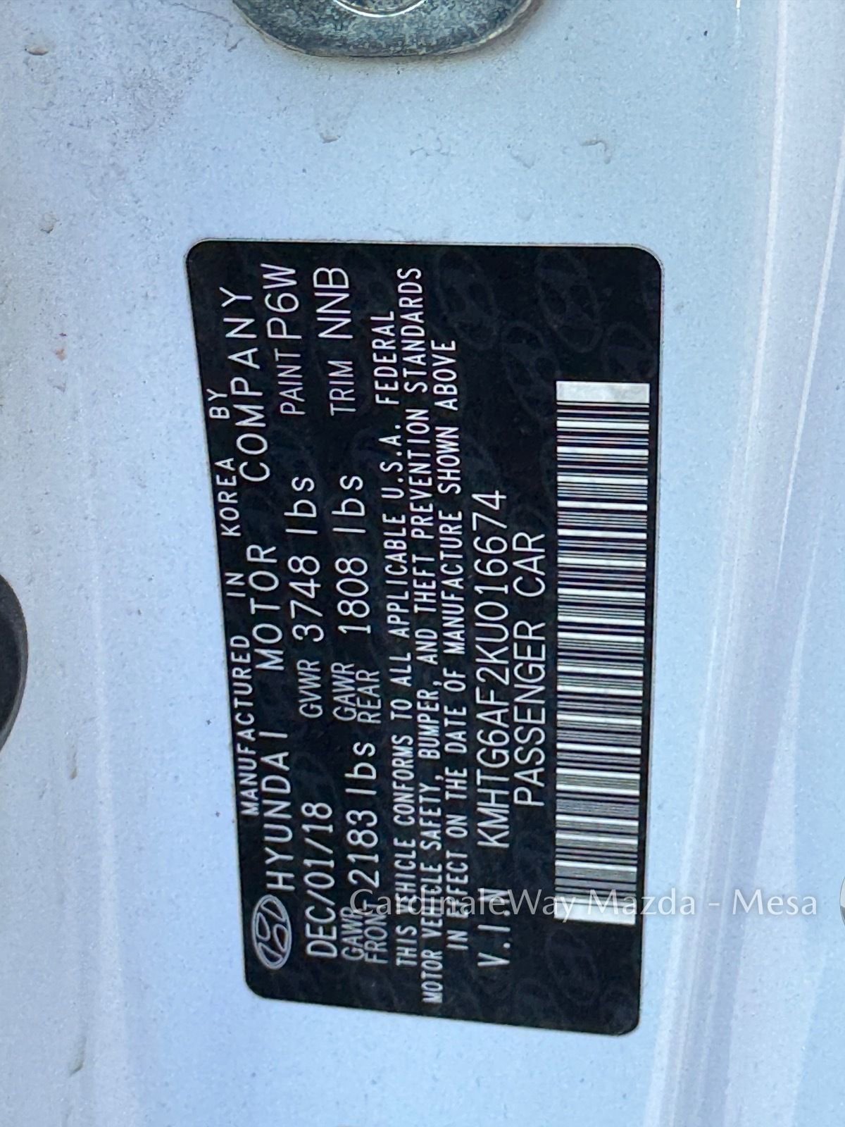 Used 2019 Hyundai Veloster 2.0 FWD image 31