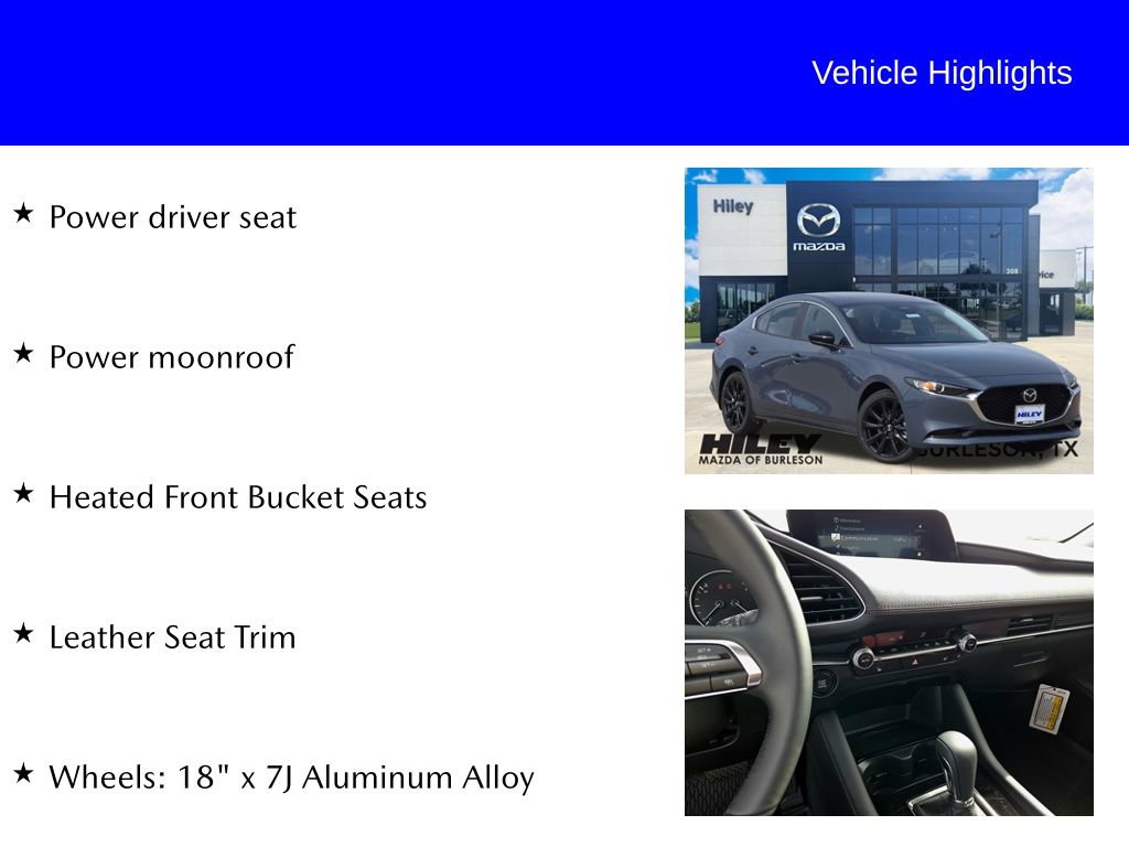 New 2026 MAZDA MAZDA3 Carbon image 9