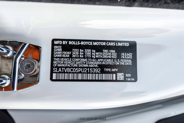 Used 2023 Rolls-Royce Cullinan Black Badge AWD/4WD image 48