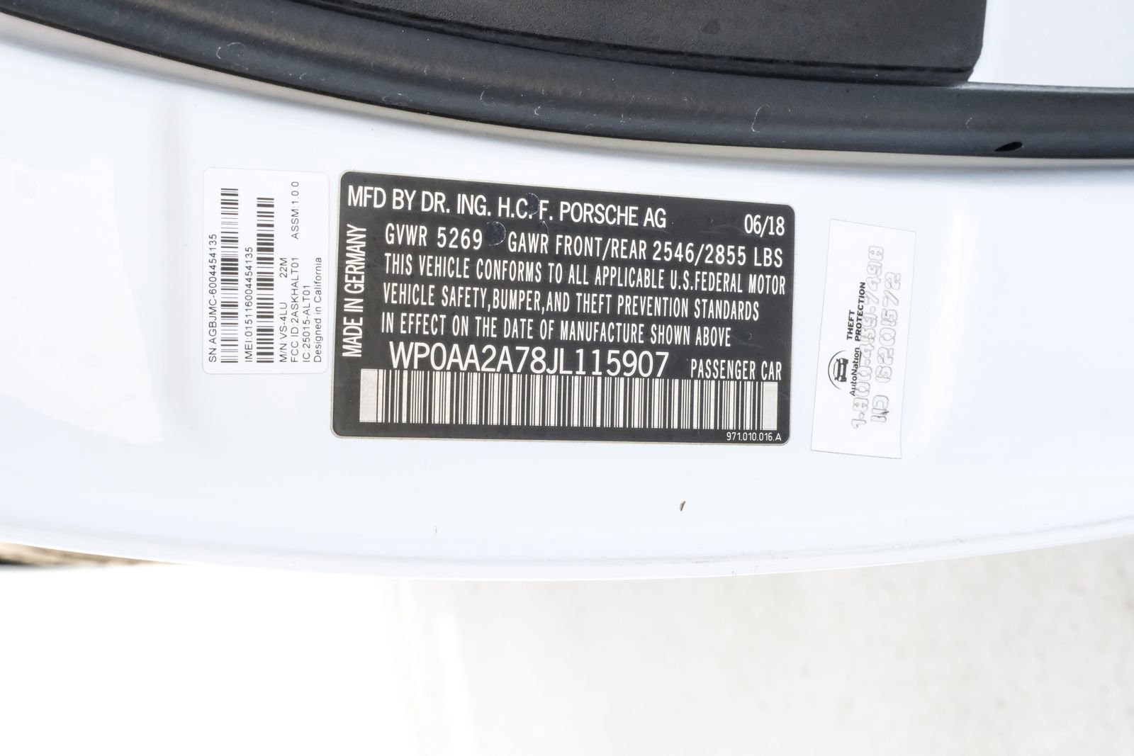 Used 2018 Porsche Panamera 4 AWD/4WD image 60