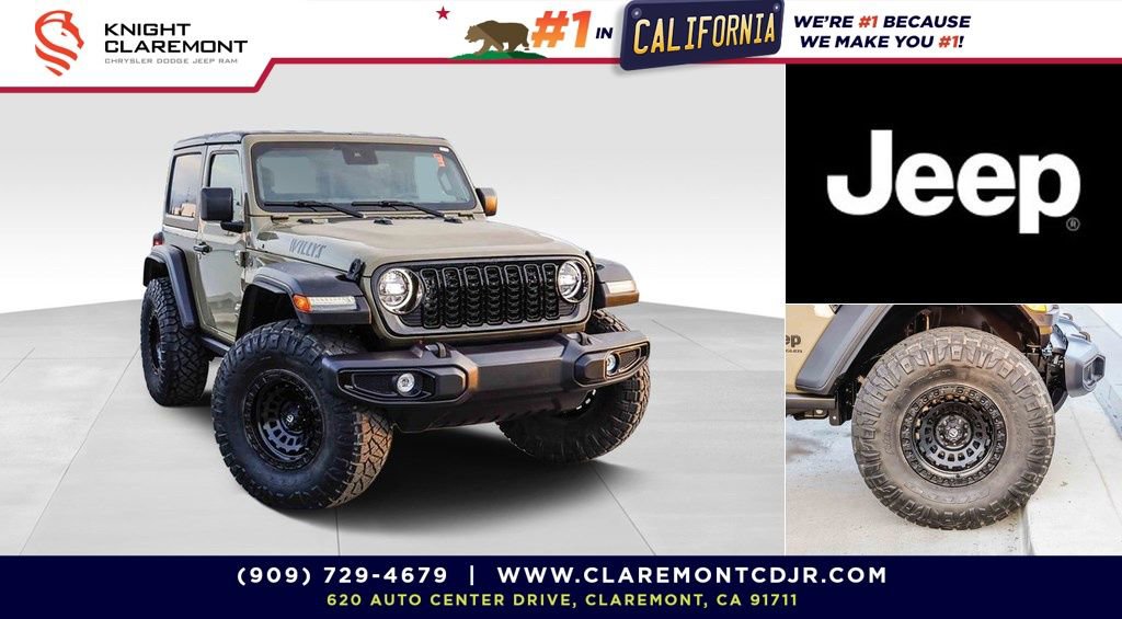 Used 2025 Jeep Wrangler Sport image 1