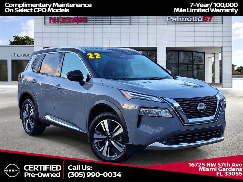 Certified 2022 Nissan Rogue Platinum w/ Head-Up Display Package video 1