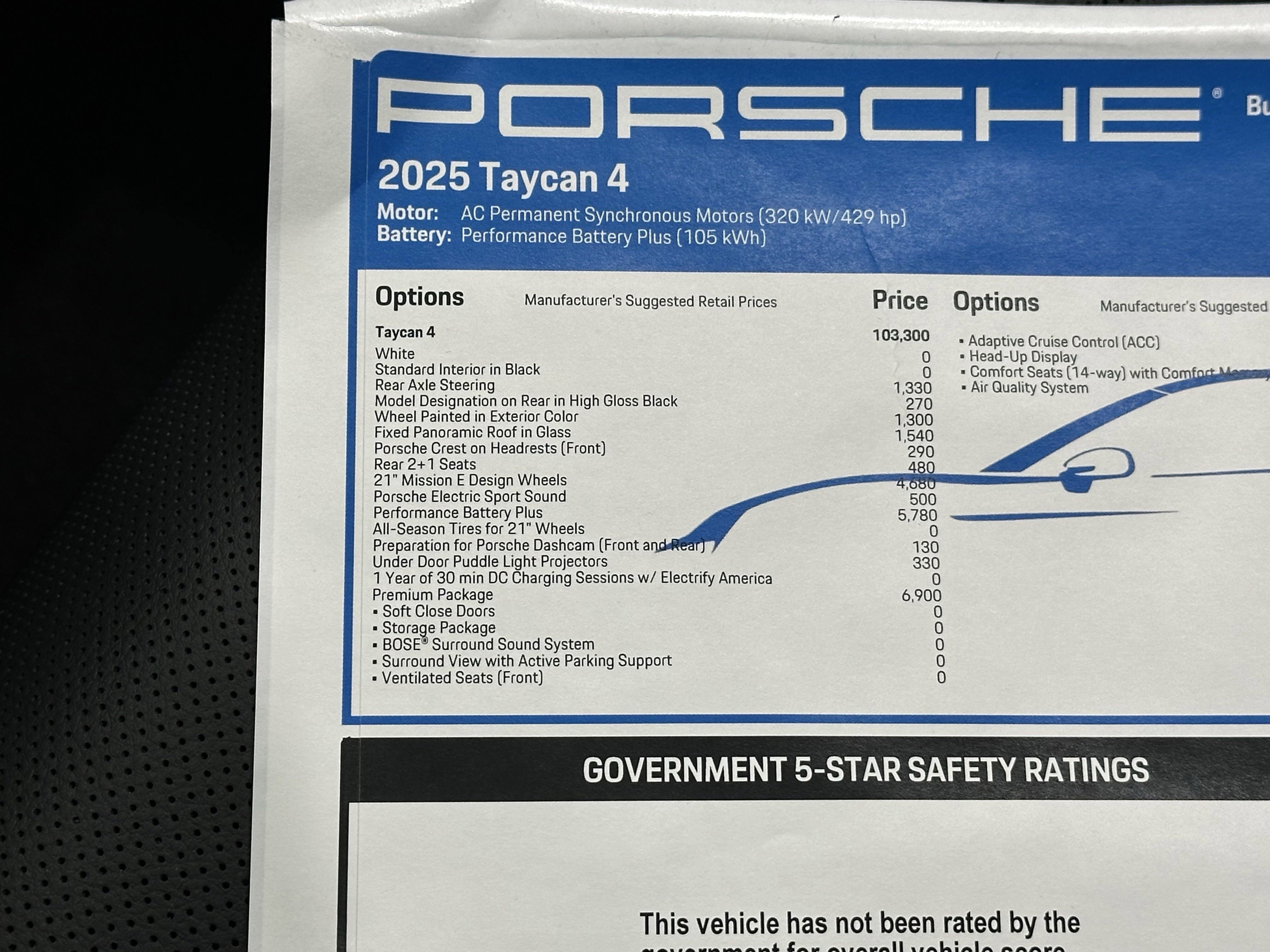 New 2025 Porsche Taycan image 57