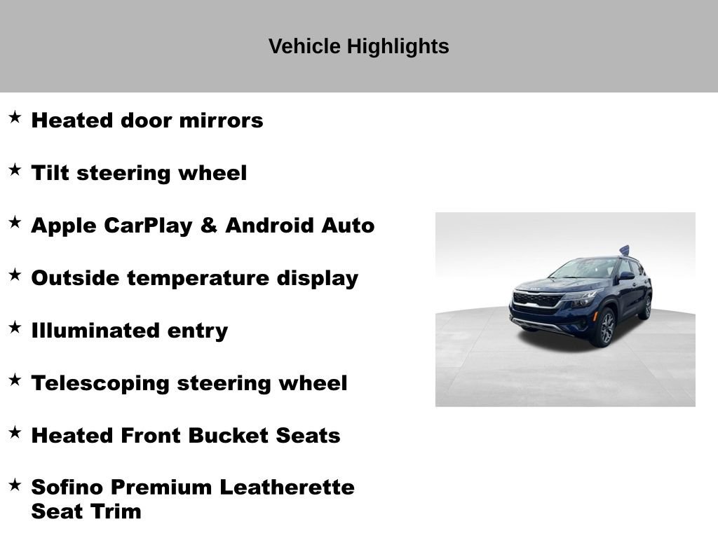 Certified 2023 Kia Seltos EX image 55