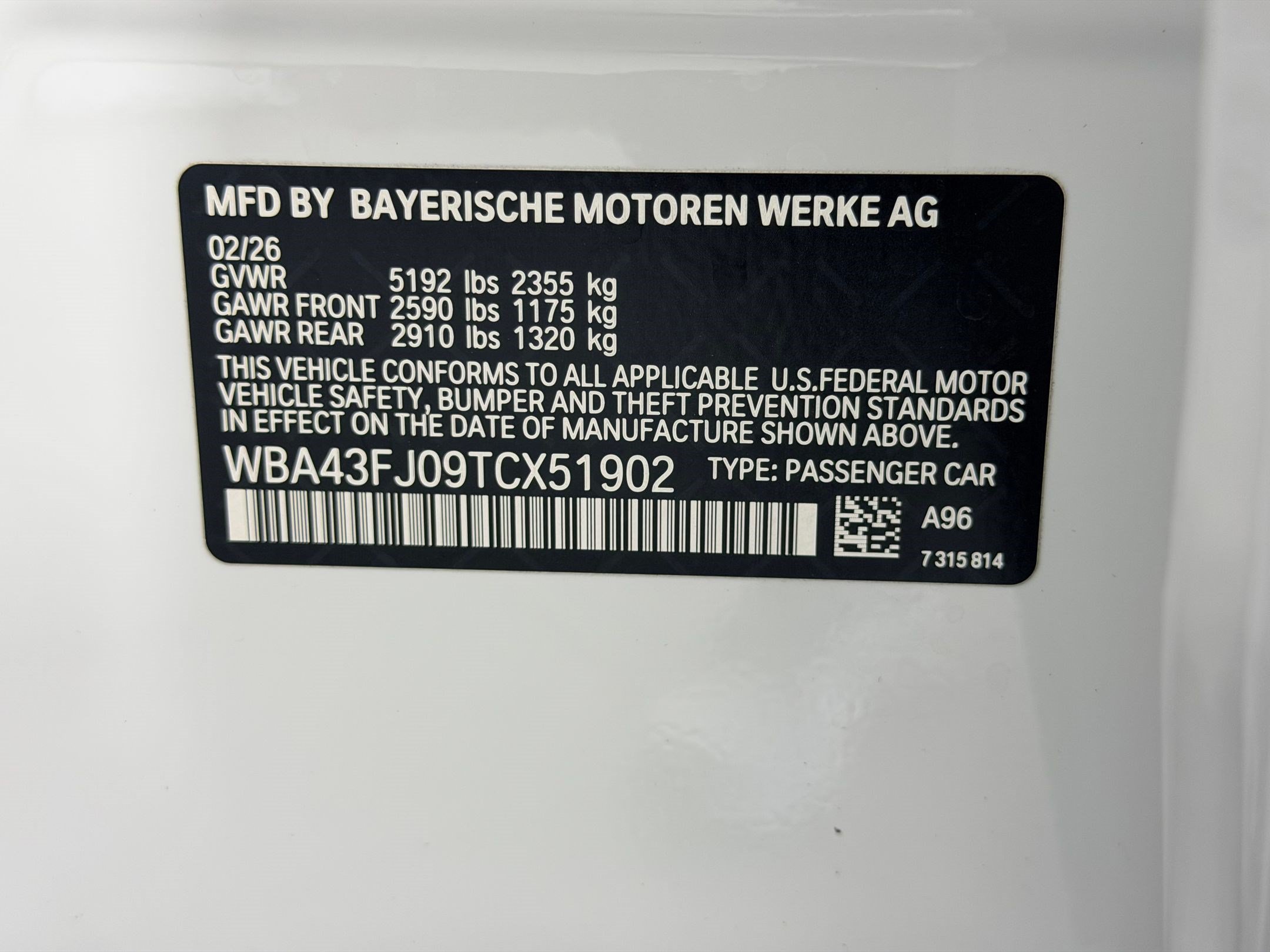 Used 2026 BMW 530i w/ M Sport Package RWD image 18