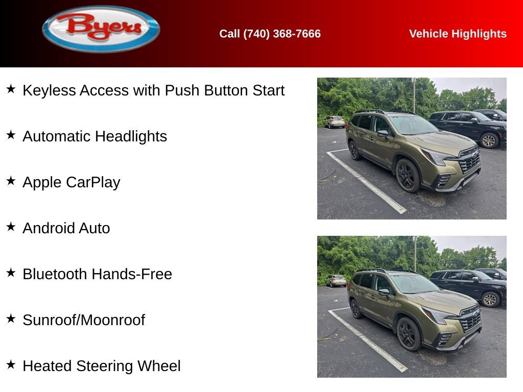 Used 2023 Subaru Ascent Onyx Edition Limited AWD/4WD image 13