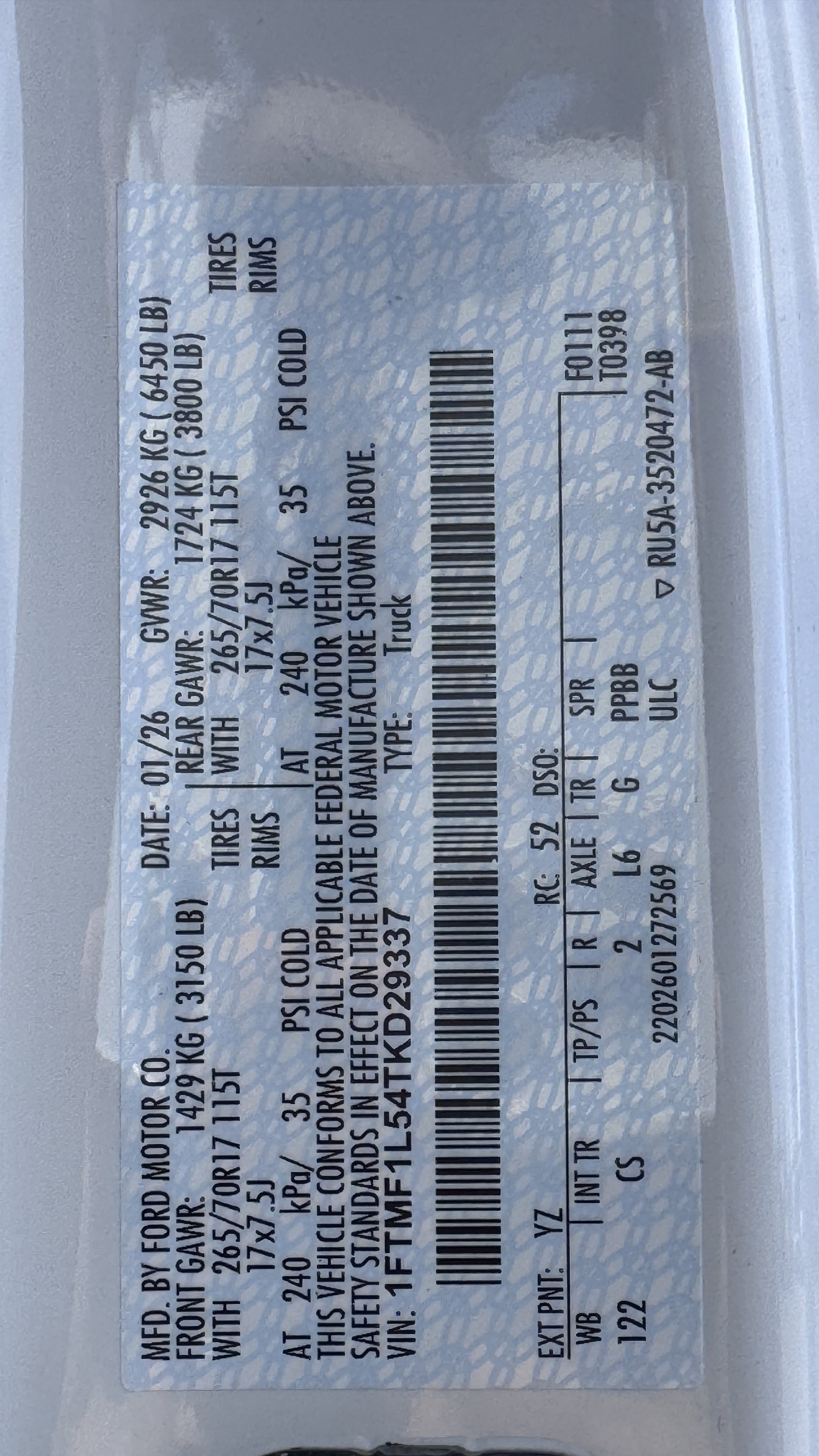 New 2026 Ford F150 XL image 13