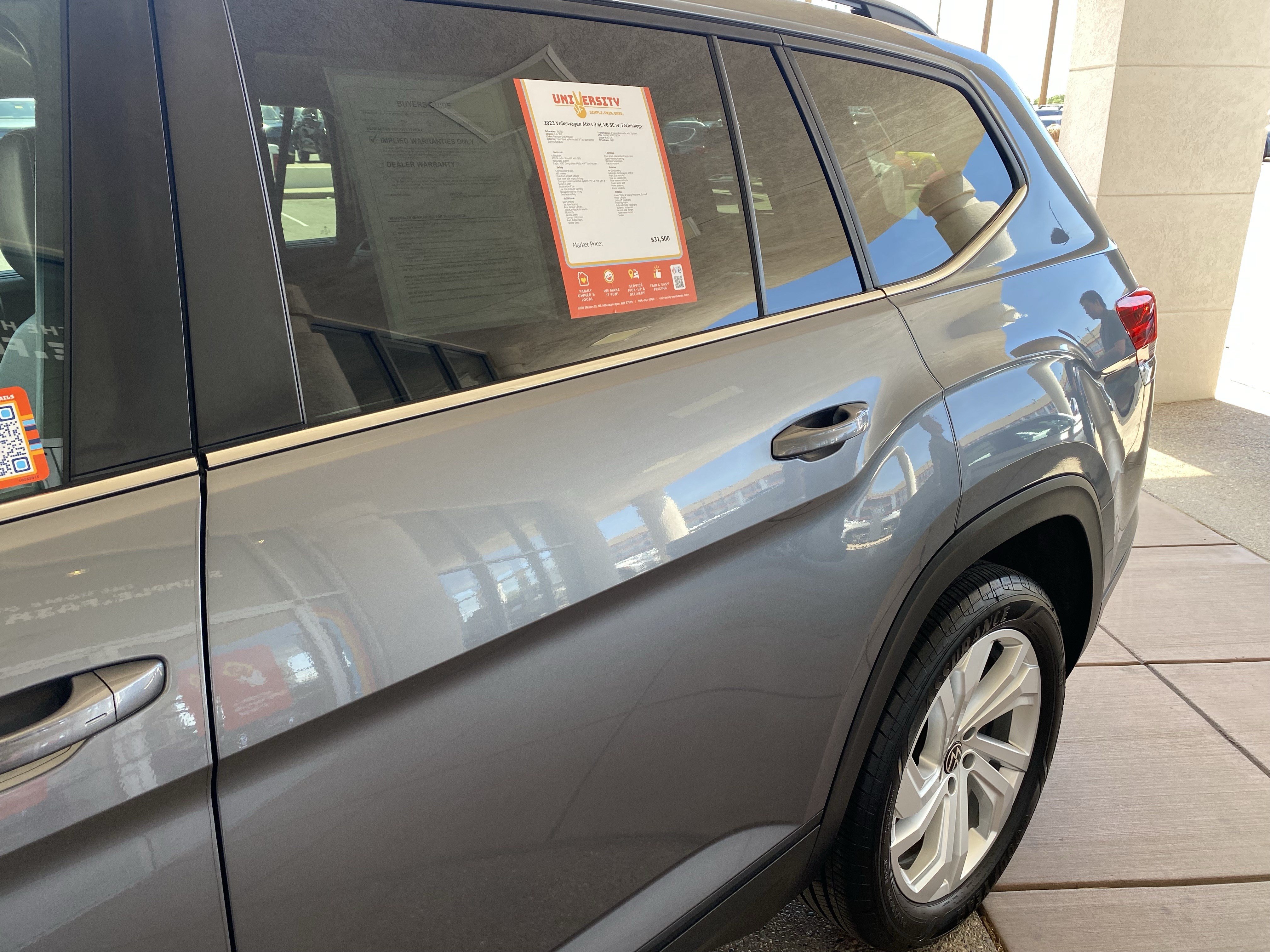 Certified 2023 Volkswagen Atlas SE w/ Panoramic Sunroof Package FWD image 62