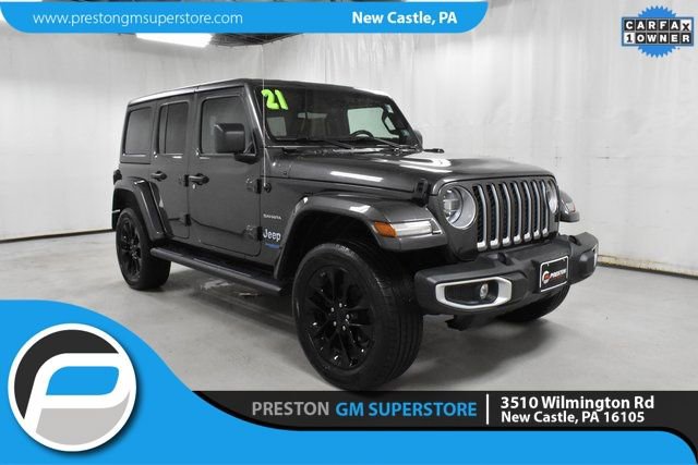 Used 2021 Jeep Wrangler Unlimited Sahara w/ Cold Weather Group image 1