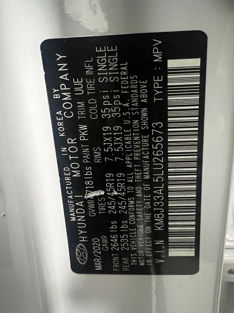 Used 2020 Hyundai Tucson Sport FWD image 32