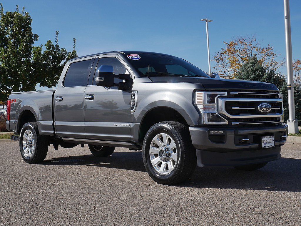Used 2020 Ford F250 Platinum w/ FX4 Off-Road Package AWD/4WD image 8