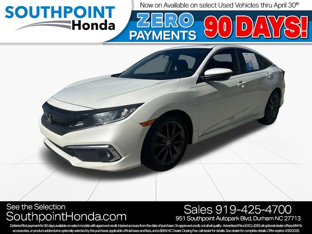 Used 2020 Honda Civic EX image 3