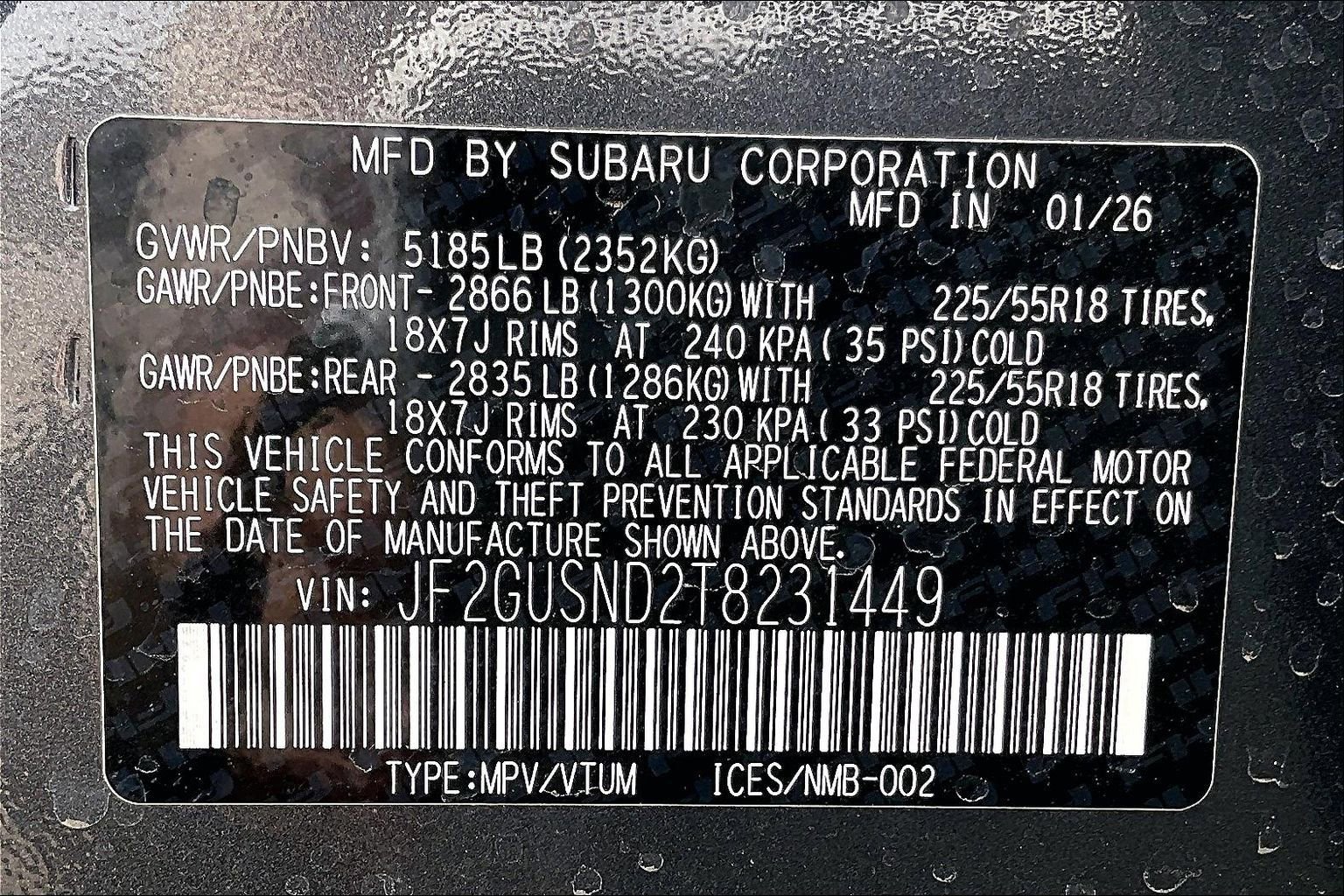 New 2026 Subaru Crosstrek 2.5i Limited image 12