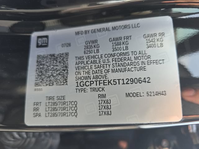 New 2026 Chevrolet Colorado ZR2 w/ Technology Package AWD/4WD image 37