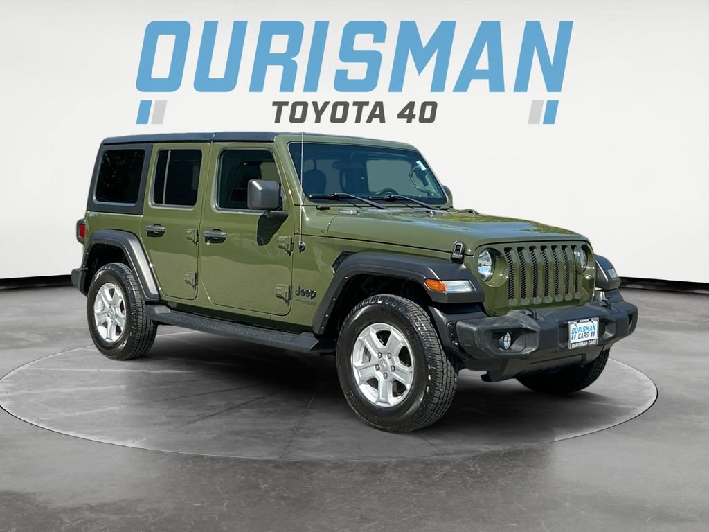 Used 2022 Jeep Wrangler Unlimited Sport AWD/4WD image 1