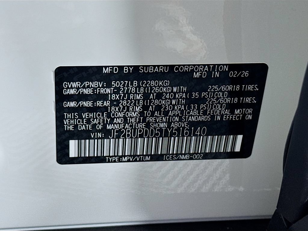 New 2026 Subaru Outback Limited AWD/4WD image 34