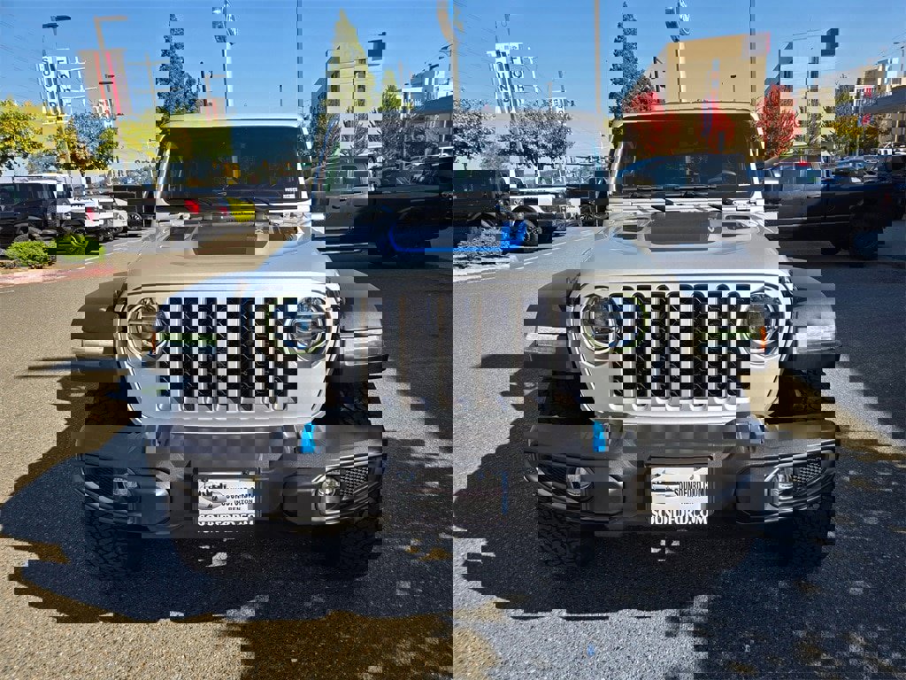 Used 2022 Jeep Wrangler Unlimited Rubicon 4xe w/ Cold Weather Group image 2