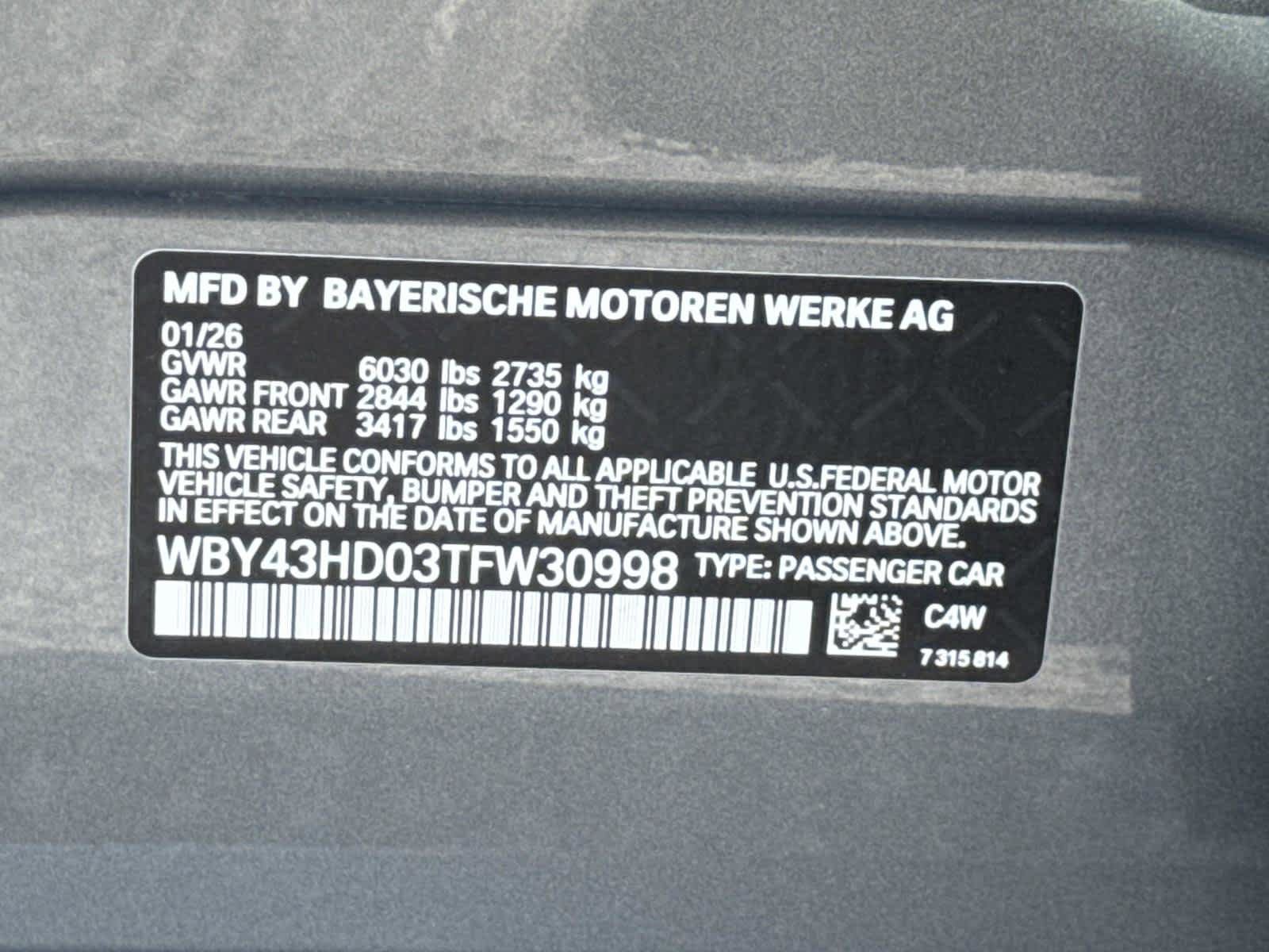 New 2026 BMW i4 xDrive40i AWD/4WD image 30