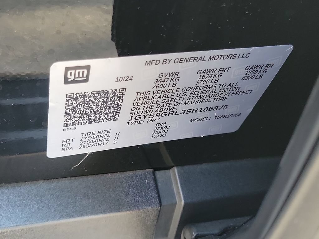 Certified 2025 Cadillac Escalade Sport Platinum AWD/4WD image 34