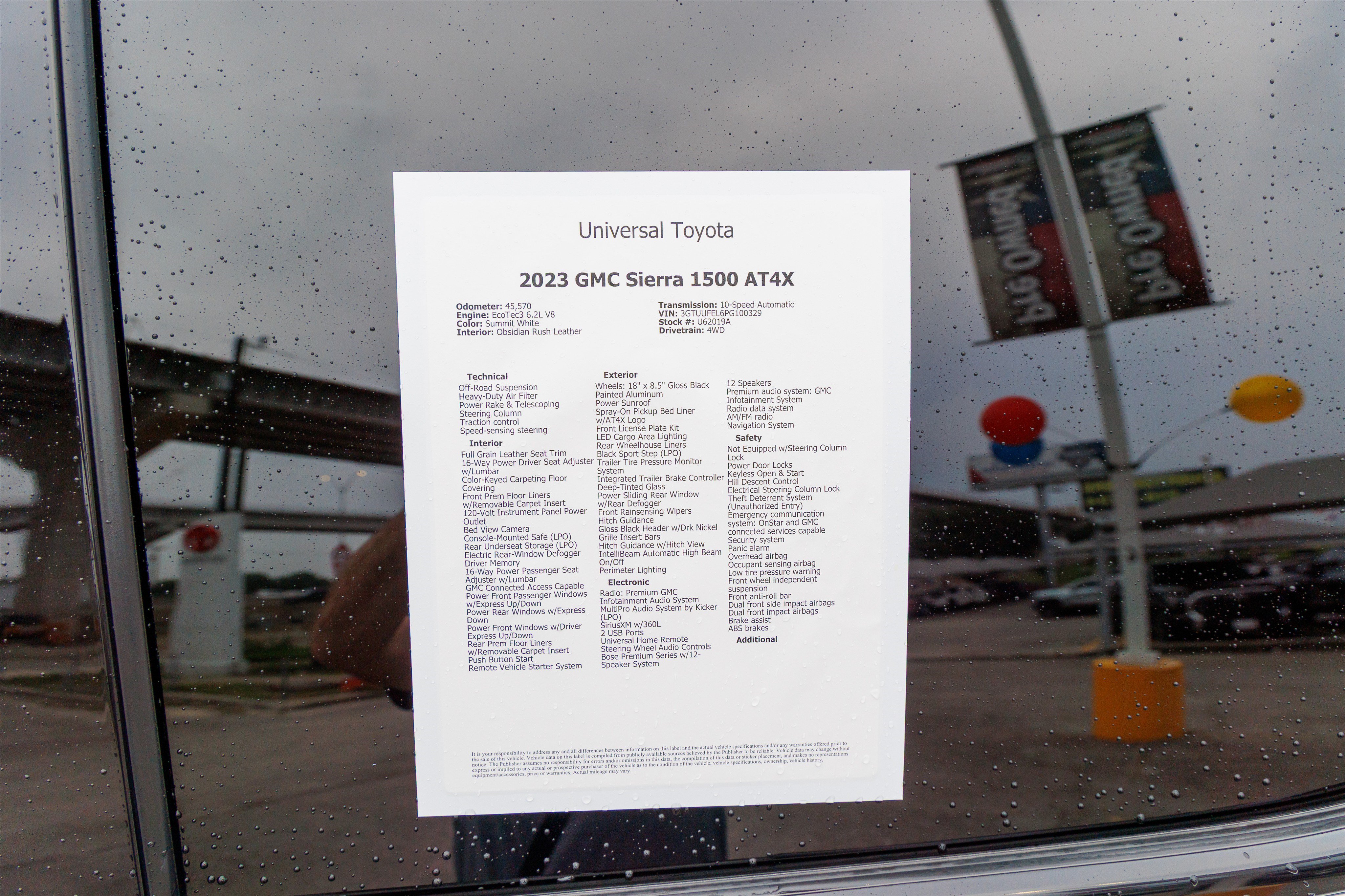 Used 2023 GMC Sierra 1500 AT4X AWD/4WD image 51