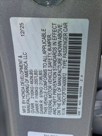 New 2026 Honda Accord Sport image 17