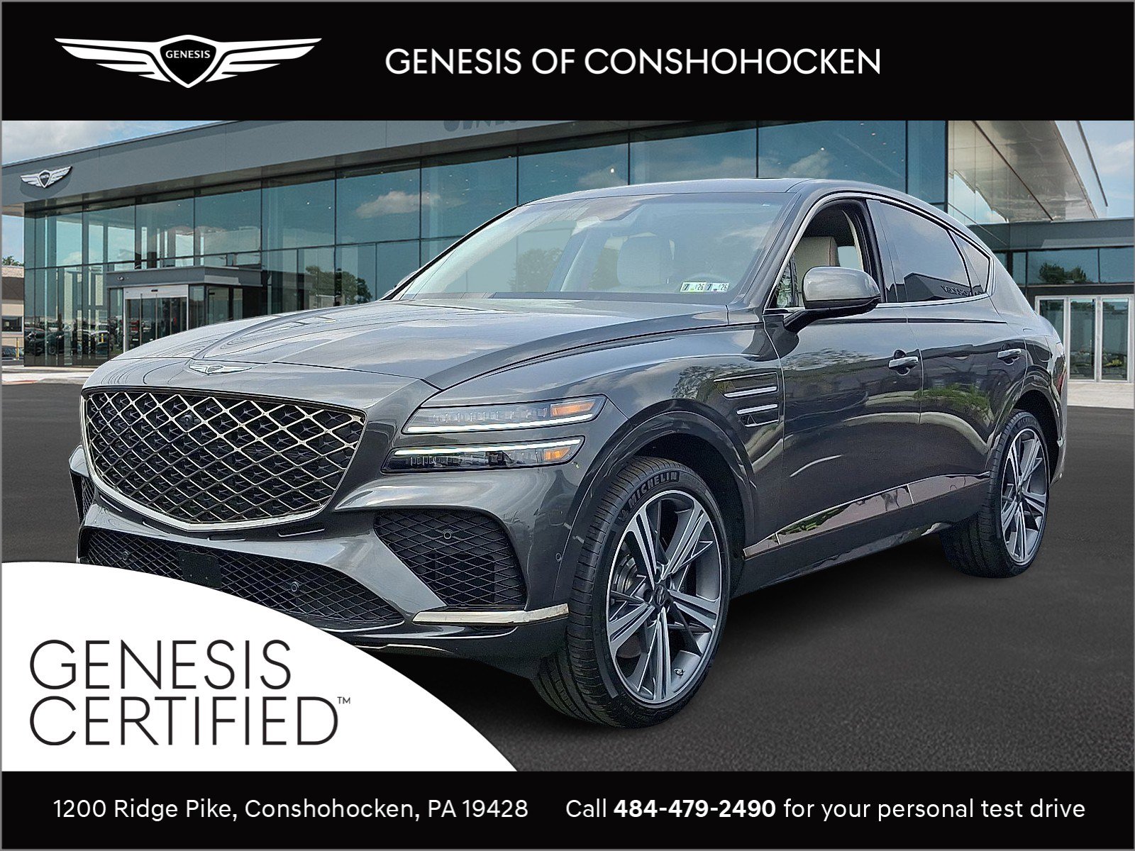 Certified 2025 Genesis GV80 3.5T e-SC