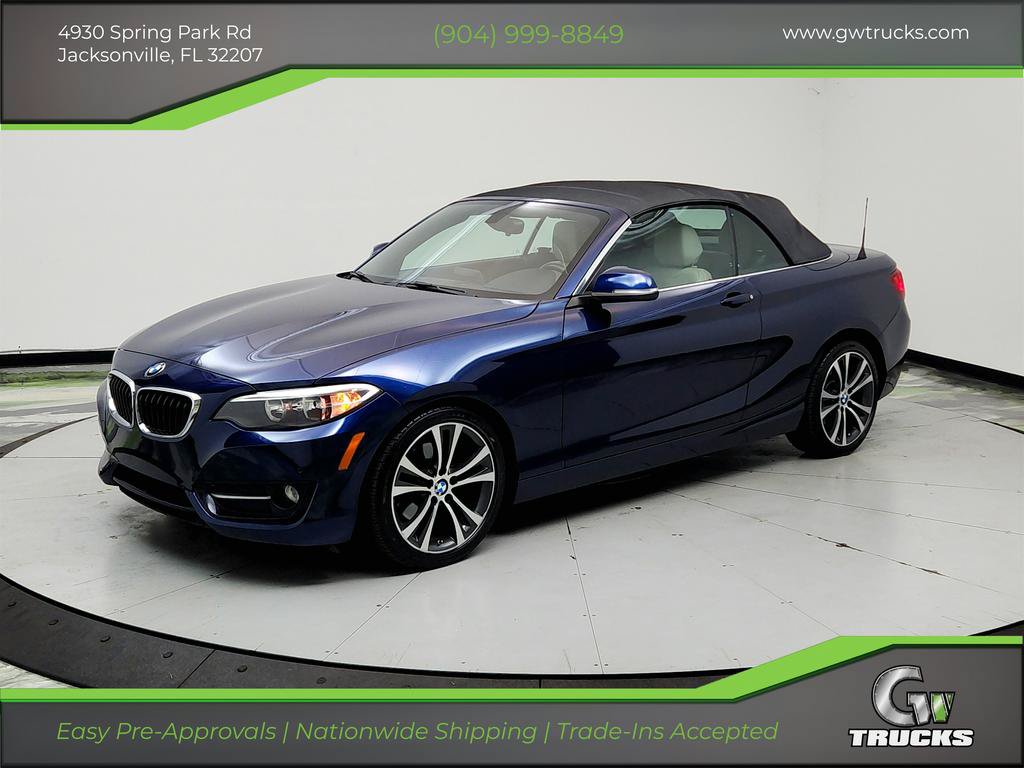 Used 2017 BMW 230i Convertible RWD image 1