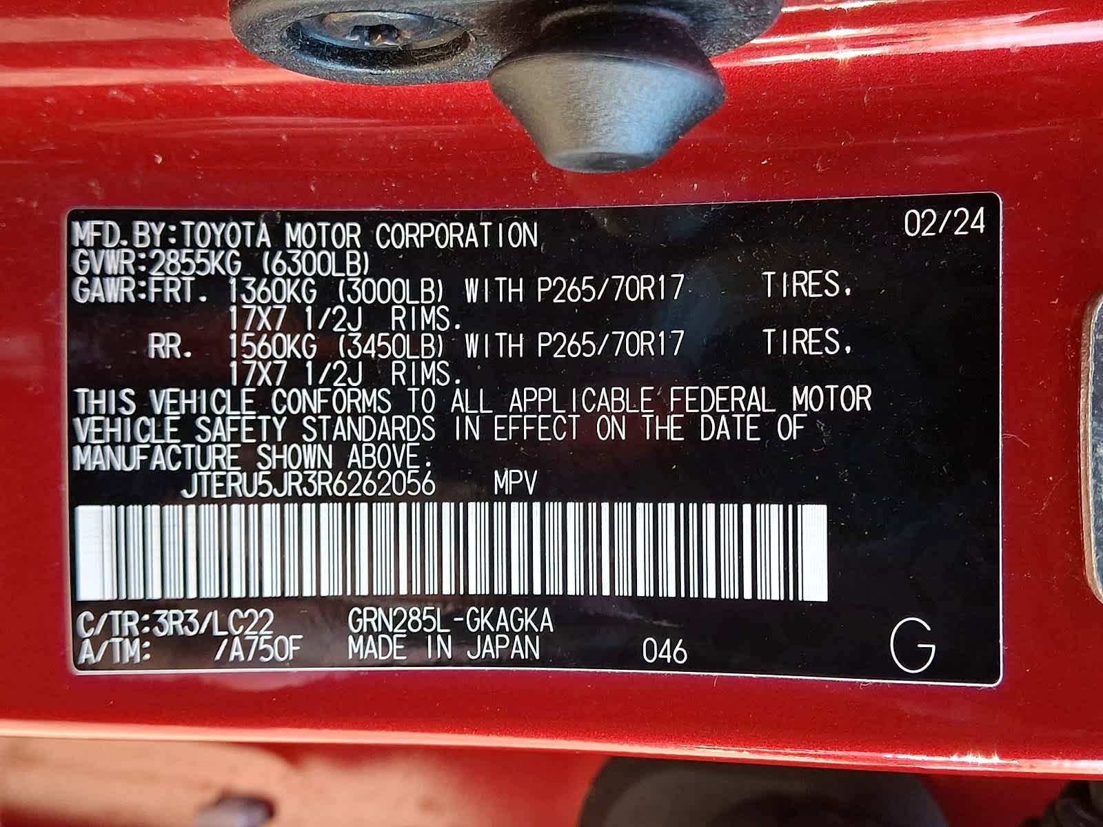 Certified 2024 Toyota 4Runner TRD Off-Road Premium image 28