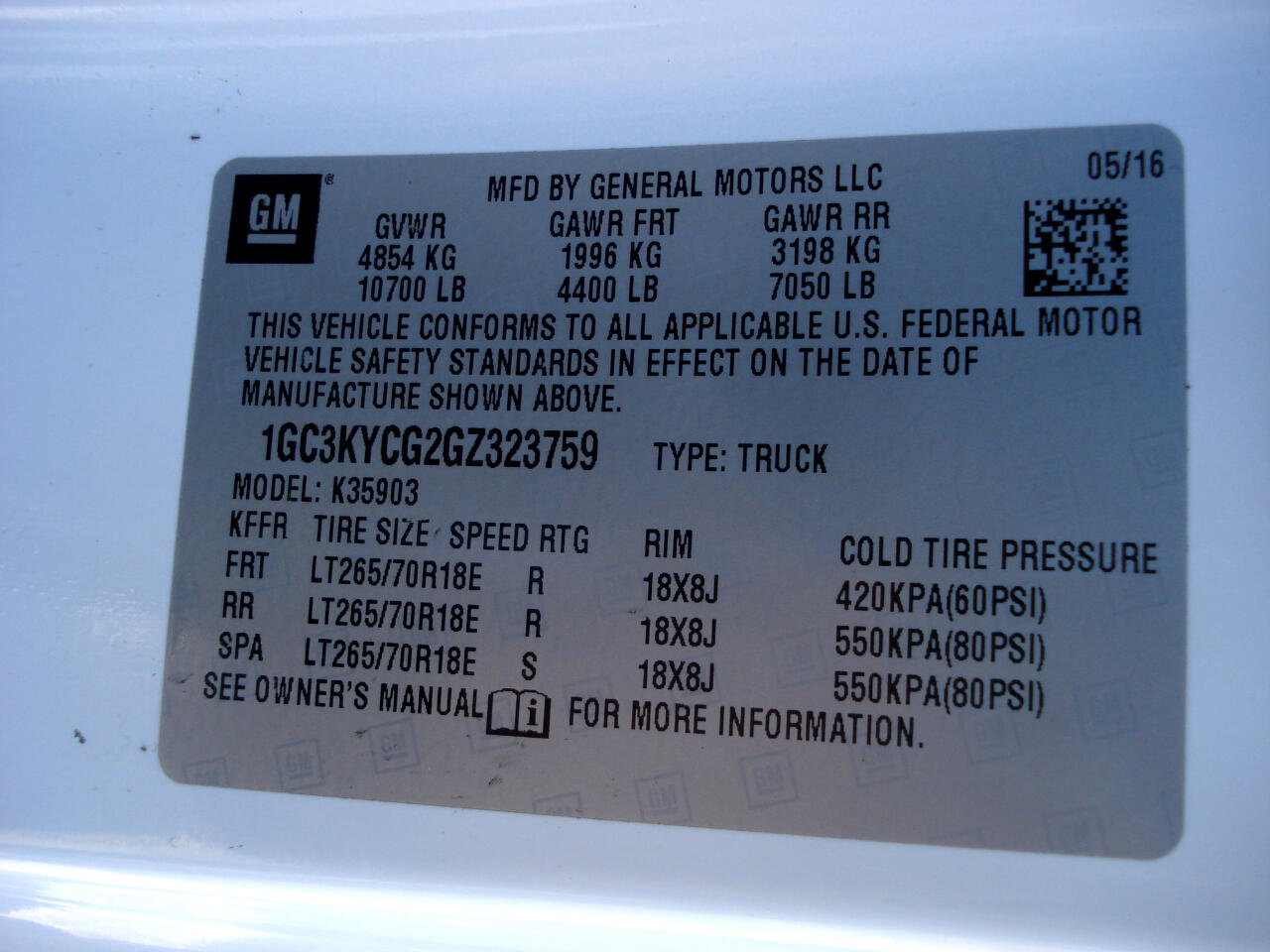 Used 2016 Chevrolet Silverado 3500 W/T w/ WT Fleet Convenience Package image 28