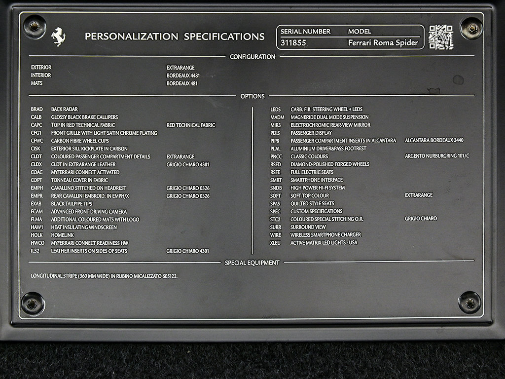 Certified 2025 Ferrari Roma Spider RWD image 39