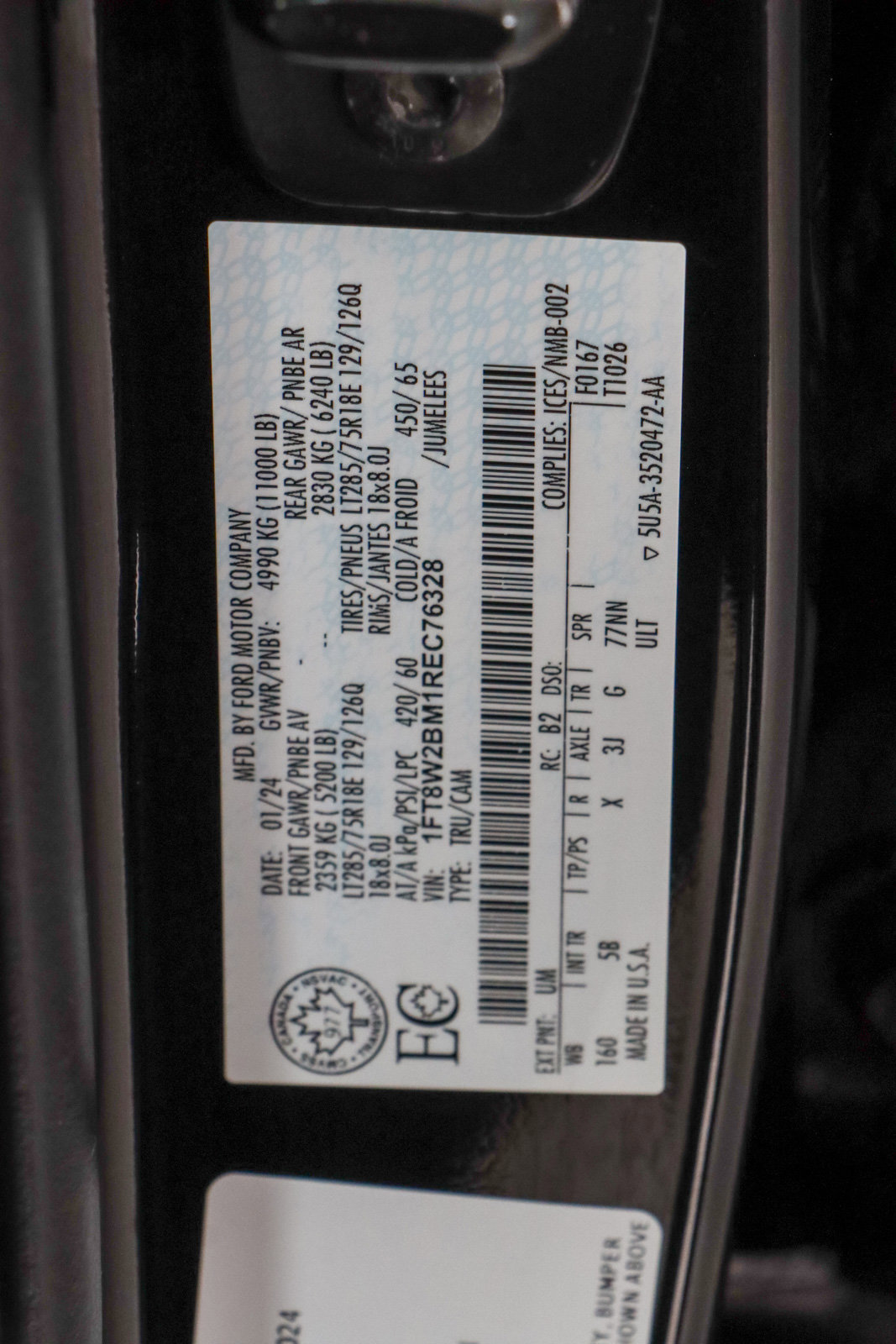 Used 2024 Ford F250 Lariat w/ Lariat Ultimate Package image 35