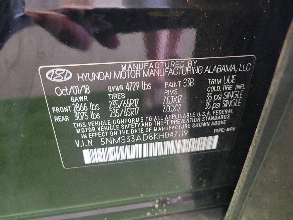 Used 2019 Hyundai Santa Fe SEL FWD image 33