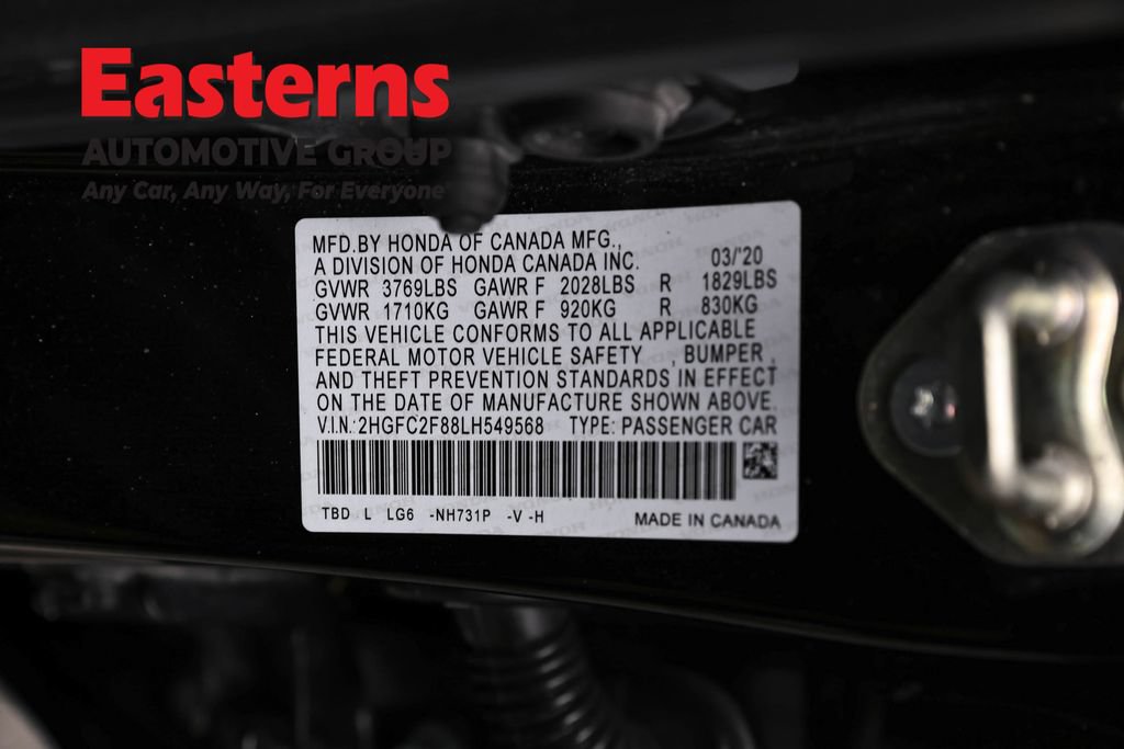 Used 2020 Honda Civic Sport image 33