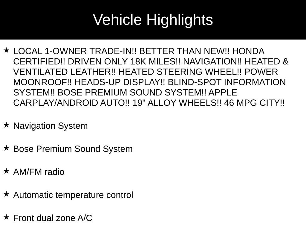 Used 2025 Honda Accord Touring image 33