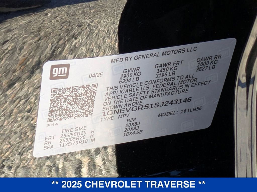 New 2025 Chevrolet Traverse LT w/ Enhanced Driving Package AWD/4WD image 39
