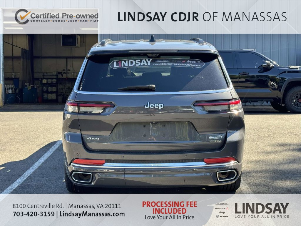 Used 2025 Jeep Grand Cherokee L Overland w/ Advanced Protech Group III AWD/4WD image 8