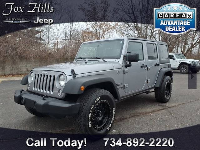 Used 2017 Jeep Wrangler Unlimited Sport w/ Quick Order Package 24S image 3