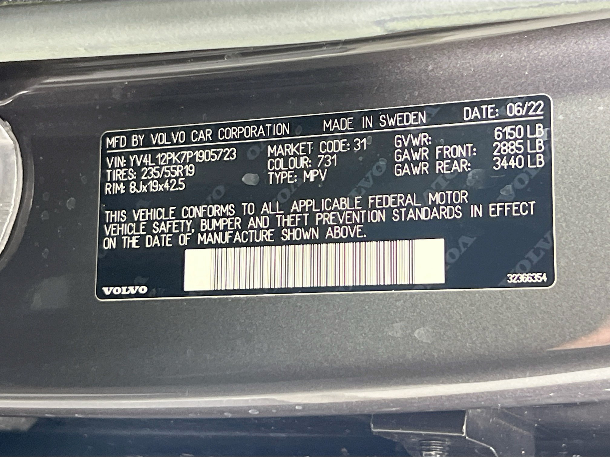 Used 2023 Volvo XC90 B5 Core AWD/4WD image 34