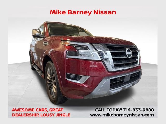 Used 2024 Nissan Armada Platinum w/ Captain's Chairs Package