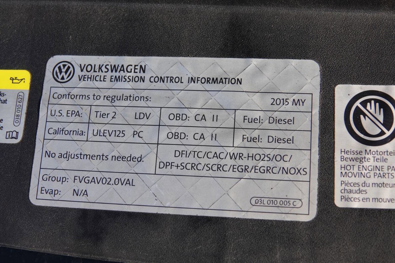 Used 2015 Volkswagen Passat TDI SE FWD image 92