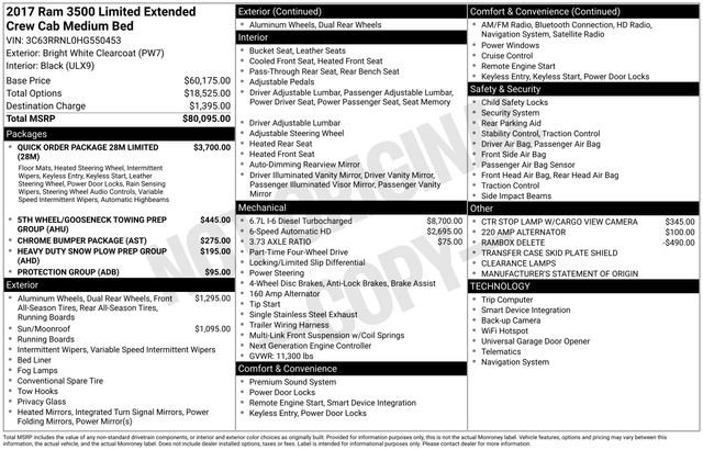 Used 2017 RAM 3500 Laramie Longhorn image 36
