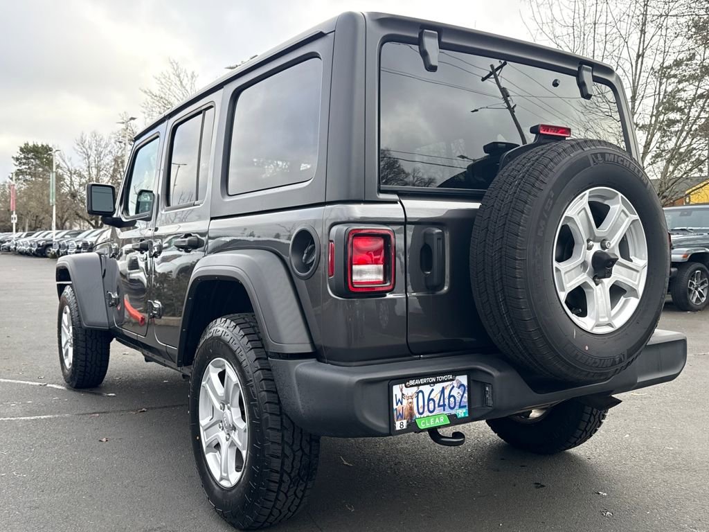 Used 2022 Jeep Wrangler Unlimited Sport image 3