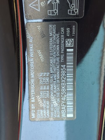 Used 2019 BMW M850i xDrive Convertible image 22