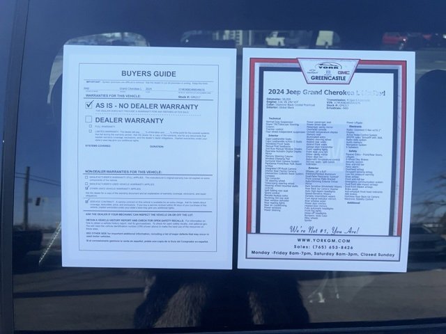 Used 2024 Jeep Grand Cherokee L Limited w/ Luxury Tech Group II image 9