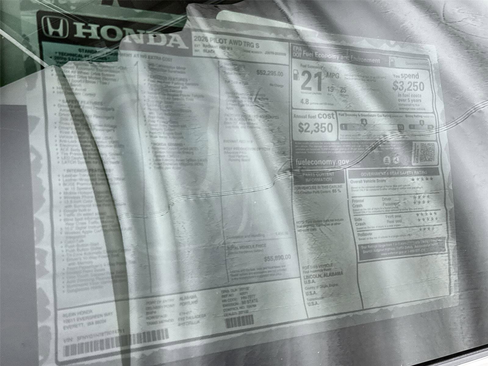 New 2026 Honda Pilot Touring image 35