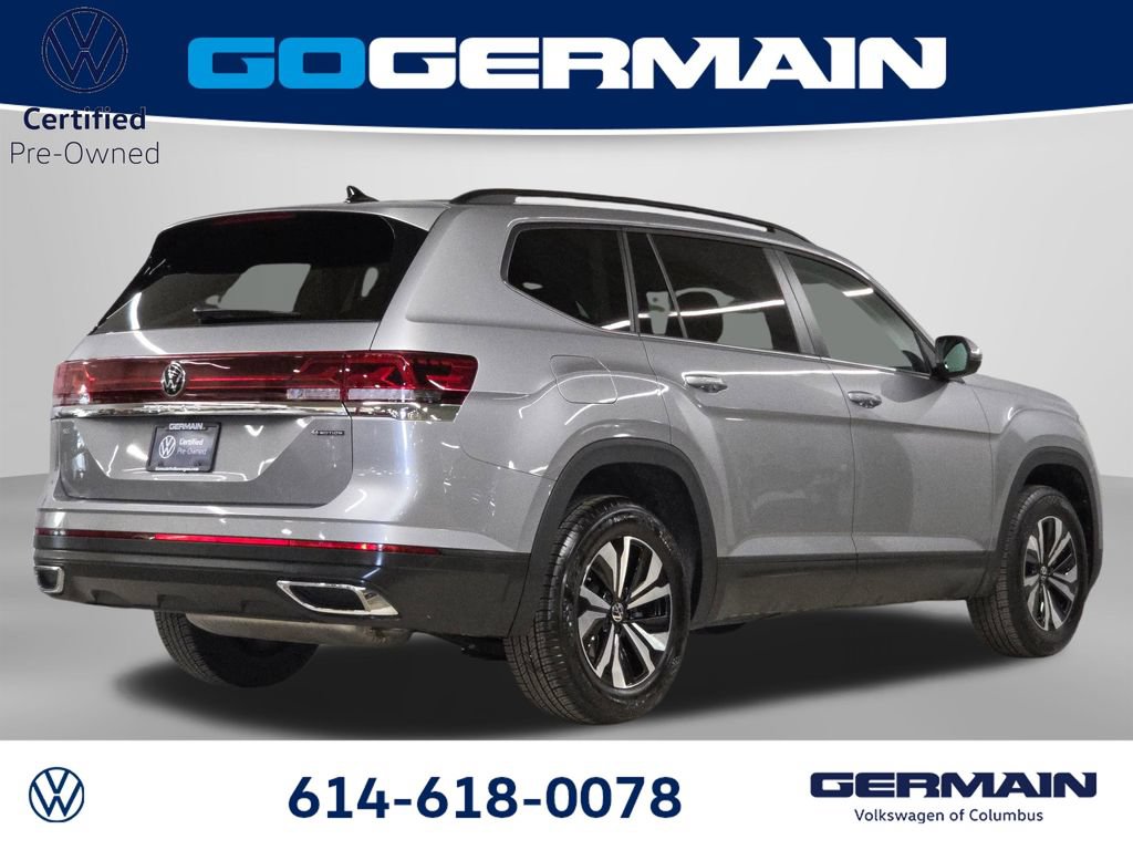 Certified 2025 Volkswagen Atlas SE AWD/4WD image 8