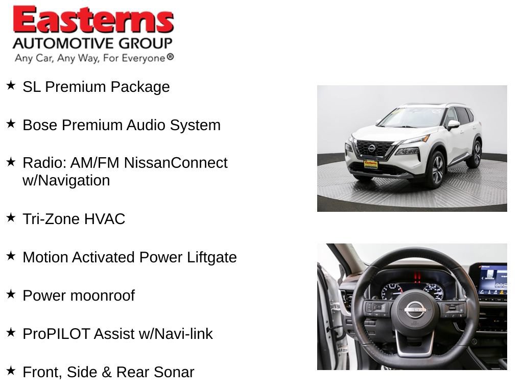 Used 2023 Nissan Rogue SL w/ SL Premium Package AWD/4WD image 12
