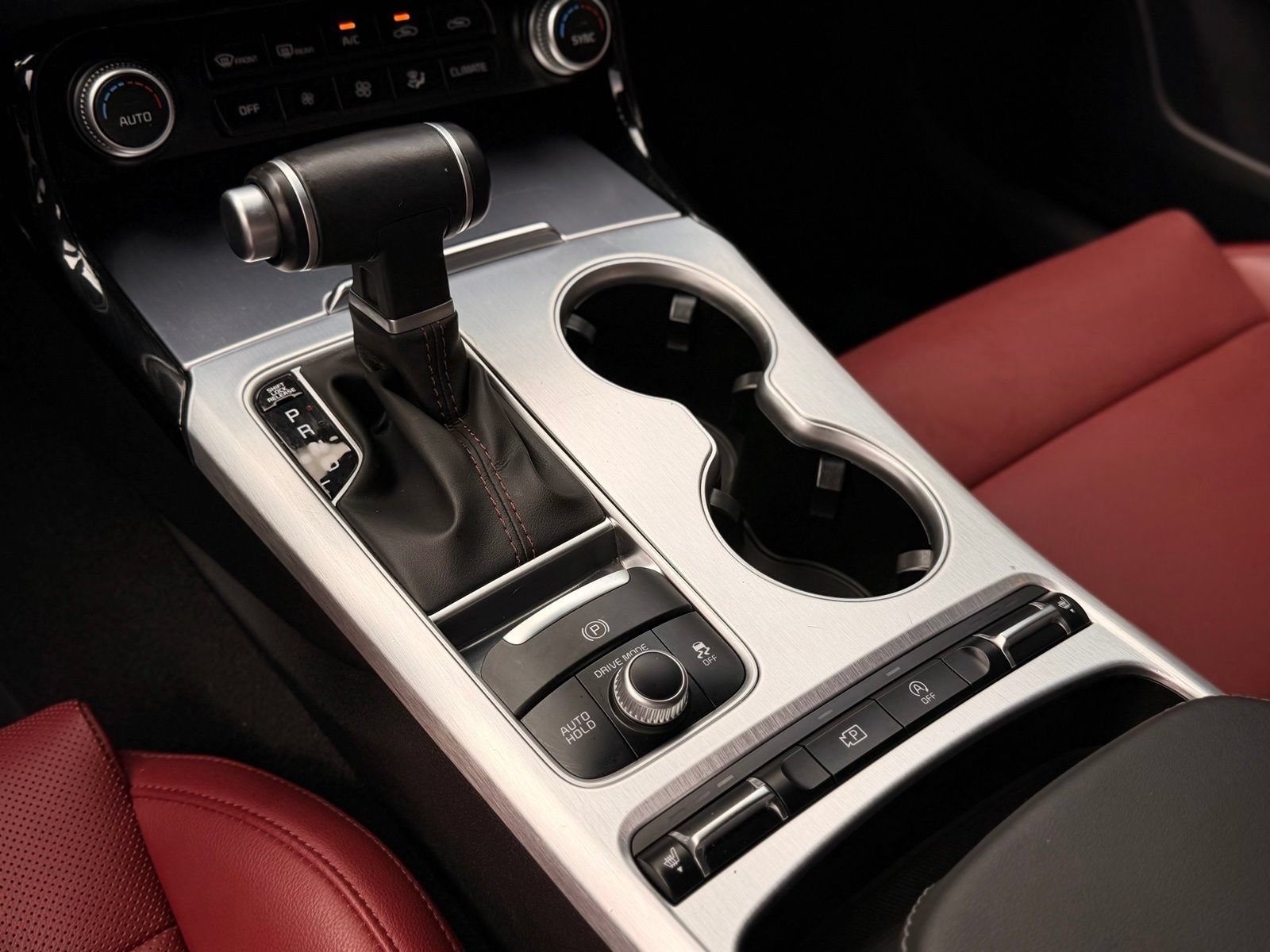 Used 2022 Kia Stinger GT1 w/ Red Interior Color Package RWD image 48