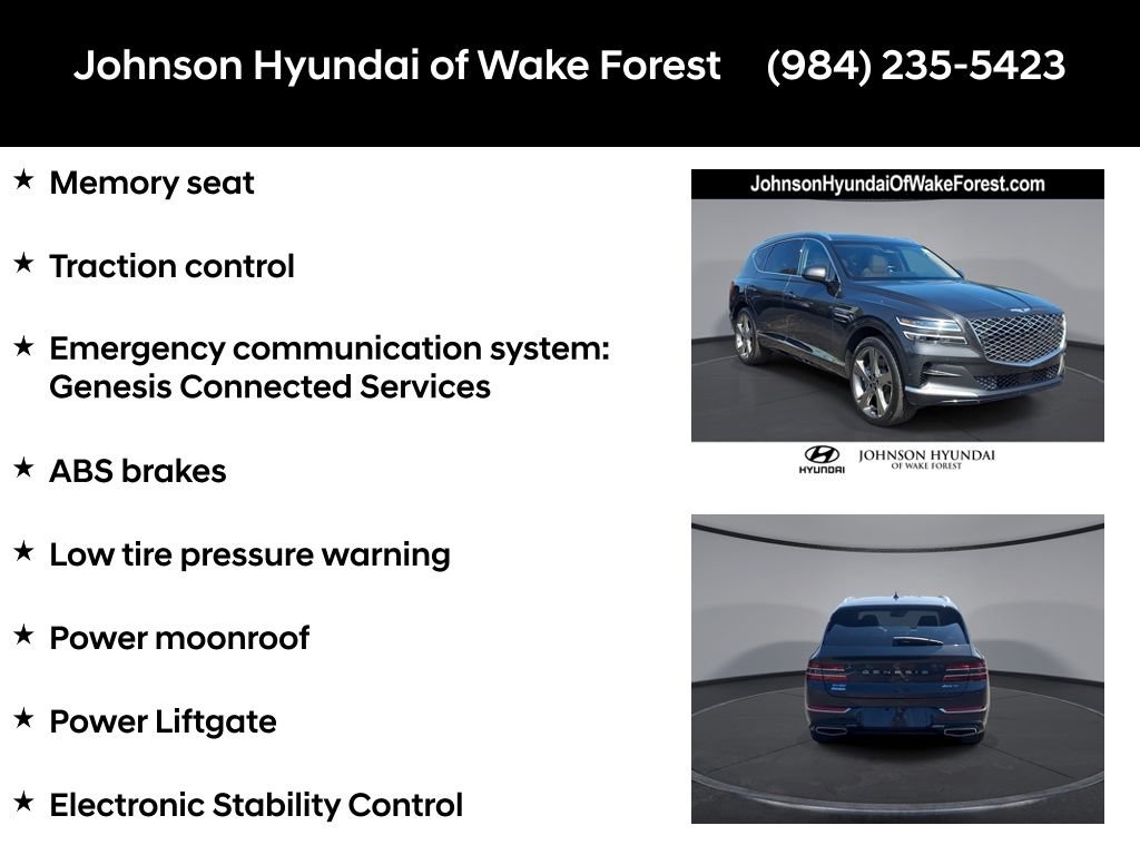 Used 2024 Genesis GV80 3.5T w/ Prestige Package AWD/4WD image 18
